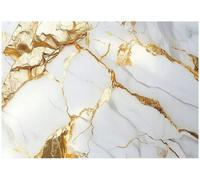 Wallarena Photo Wallpaper Abstract Marble Bedroom Non-Woven Wall Mural Modern 350X250 Cm