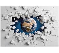 Wallarena Photo Wallpaper Children Kids 3D Space Non-Woven Wall Mural Modern 250X175 Cm