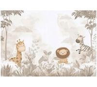 Wallarena Photo Wallpaper Children Kids Animals Non-Woven Wall Mural Modern 400X280 Cm