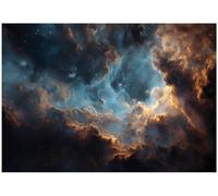 Wallarena Photo Wallpaper Children Kids Space Non-Woven Wall Mural Modern 350X250 Cm