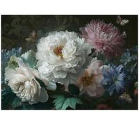 Wallarena Photo Wallpaper Flower Bedroom Non-Woven Wall Mural Modern 300X210 Cm