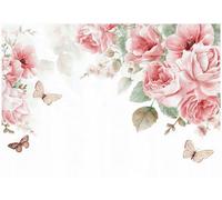 Wallarena Photo Wallpaper Flower Bedroom Non-Woven Wall Mural Modern 350X250 Cm
