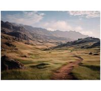 Wallarena Photo Wallpaper Landscape Mountains Nature Non-Woven Wall Mural Modern 250X175 Cm