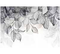 Wallarena Photo Wallpaper Leaves Bedroom Non-Woven Wall Mural Modern 300X210 Cm