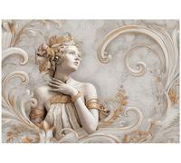Wallarena Photo Wallpaper Living Room 3D Woman Non-Woven Wall Mural Modern 300X210 Cm