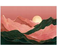 Wallarena Photo Wallpaper Nature Mountains Bedroom Non-Woven Wall Mural Modern 400X280 Cm