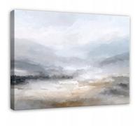 Wallarena Printed Canvas Wall Art Abstract Watercolour Home Decor Paintings Living Room 100X70 Cm