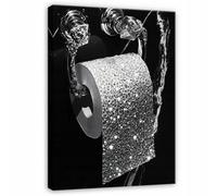 Wallarena Printed Canvas Wall Art Bathroom Large Pictures Wall Home Decor 100X70 Cm