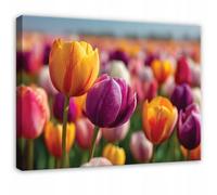 Wallarena Printed Canvas Wall Art Flowers Large Pictures Wall Home Decor 100X70 Cm