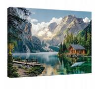 Wallarena Printed Canvas Wall Art Nature Landscape Home Decor Paintings Kitchen Bedroom 60X40 Cm