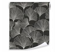 Wallarena Wallpaper For Living Room Bedroom Kitchen Ginkgo Abstrakt Non-Woven Modern Rolle 10 M X 50 Cm + Paste