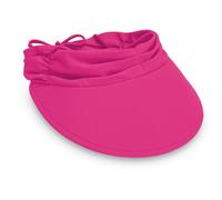 Wallaroo Hat Company Women’s Aqua Sun Visor - Ready for Adventure, Designed in Australia, Hot Pink