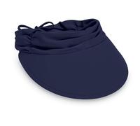 Wallaroo Hat Company Women’s Aqua Sun Visor - Ready for Adventure, Designed in Australia, Navy