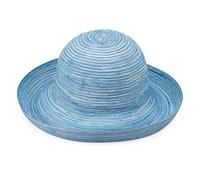 Wallaroo Hat Company Women’s Sydney Sun Hat - Lightweight, Packable, Modern Style, Designed in Australia, Light Blue
