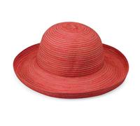 Wallaroo Hat Company Women’s Sydney Sun Hat - Lightweight, Packable, Modern Style, Designed in Australia, Red