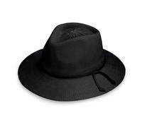 Wallaroo Hat Company Women’s Victoria Sun Hat - UPF 50+, Modern Style, Designed in Australia, Black
