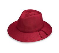 Wallaroo Hat Company Women’s Victoria Sun Hat - UPF 50+, Modern Style, Designed in Australia, Cranberry