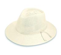 Wallaroo Hat Company Women’s Victoria Sun Hat - UPF 50+, Modern Style, Designed in Australia, Natural