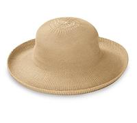 Wallaroo Womens & Girls' Petite Victoria Sun Hat - (Adjustable up to 55 cm & Packable) Tan