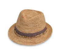 Wallaroo Womens Tahiti Raffia Hat (Taupe Band)