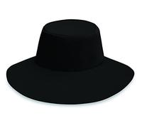 Wallaroo Women's UV Aqua Hat - Black - UPF50+ Sun Protection (One Size - Stretchy & Packable)