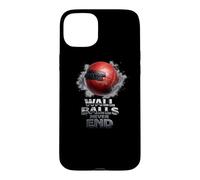 Wallballs never End Workout Weightlifting Barbell Lift Shirt Case for iPhone 15 Plus