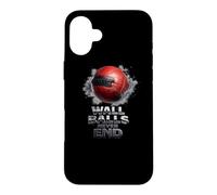 Wallballs never End Workout Weightlifting Barbell Lift Shirt Case for iPhone 16 Plus