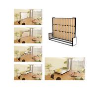 Wallbedking Horizontal 160Cm X 200Cm Studio Wall Bed, Fold-Down Guest Bed For Small Rooms, Apartments And Studios