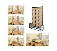 Wallbedking Vertical 160Cm X 200Cm Studio Wall Bed, Fold-Down Guest Bed For Small Rooms, Apartments And Studios