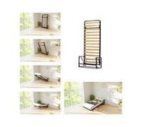 Wallbedking Vertical 76Cm X 190Cm Classic Wall Bed, Fold-Down Guest Bed For Small Rooms, Apartments And Studios