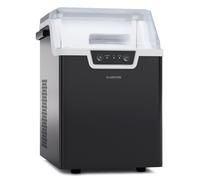 Wallberg Nugget ice maker ice cube machine quick mode 200-watt compressor 12 kg ice cubes a day quiet operation black