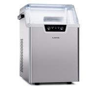 Wallberg Nugget ice maker ice cube machine quick mode 200-watt compressor 12 kg ice cubes a day quiet operation silver