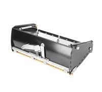 Wallboard Flat Box, Wall Finishing Box Drywall Tool for Plastering and Scrapping with Fixed Hinge, Lightweight Aluminum Alloy Construction, Suitable with All Mainstream Brands