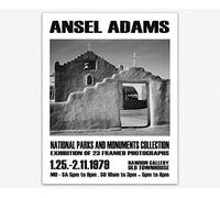 Wallbuddy Ansel Adams Exhibition Poster 1979 (60cm x 80cm)