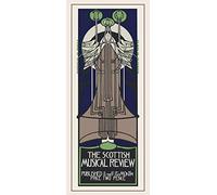 Wallbuddy Charles Rennie Mackintosh Print Scottish Musical Review Advertisement (12 x 28)