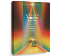Wallbuddy Cosmic Dreams Wall Art Print | Color (40 x 50 cm, Wrapped Canvas)