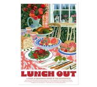 Wallbuddy Countryside Feast Wall Art Print | V (60 x 90 cm, Unframed Print)