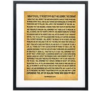 Wallbuddy Hippocratic Oath Framed Gift for Doctor Gift for Medical Student Graduation Gift Medical Gifts Student Medical Wall Art Medical Gift/Hippocratic Oath Art Office Decor (6 x 4, Vintage)