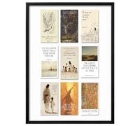 Wallbuddy Inspirational Quotes Wall Art Print | (60 x 90 cm, Black Framed)