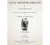 Wallbuddy Les Miserables Title Page Victor Hugo Book Page Print (8.3 x 11.7 A4)