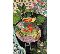 Wallbuddy The Goldfish by Matisse Henri Matisse Painting (16.5 x 23.4 (A2))