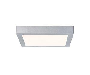 WallCeiling Lunar LED Panel 300x300mm 18W 230V matt Chrome Aluminium