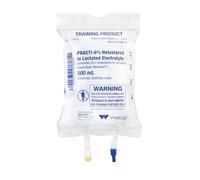 Wallcur Practi-6% Hetastarch in Lactated Electrolyte 500mL I, V, Solution Bag (1 Bag) - Simulation Product for Medical Training