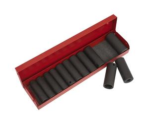 WallDrive Impact Socket Set 12pc Deep 3/8" Square Drive Metric/Imperial Sockets