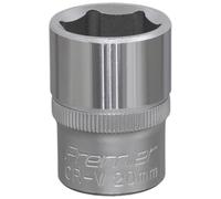 Sealey S1220 Walldrive Socket 20Mm 1/2Sq Drive