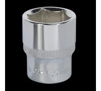 Sealey 1/2" Drive Hexagon WallDrive Socket Metric 1/2" 23mm
