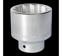 Sealey Walldrive Socket S34/55 - 55 mm, 3/4" Sq Drive, Bi-hexagon