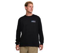 Walled Regular Long Sleeve T-Shirt in Black