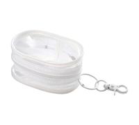 Wallet and Clutch - Key Holder Coin Purse, Headphone Bag, Key Holder Purse for Students | Small Wallet with Smooth Zippers for Christmas, Graduation, Kids, White, see description, See description