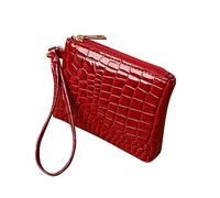 Wallet and Very Portable Light and Large Capacity Wallet Clear Cosmetic Case (RD1, One Size)
